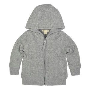 Burt’s Bees Baby Gray Hoodie Size 3-6 months